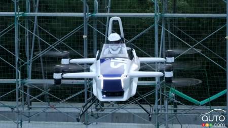 SkyDrive's flying car concept, front